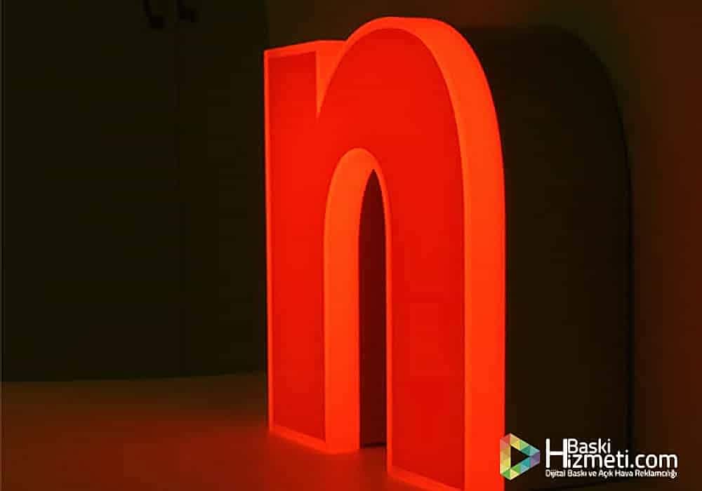 kutu harf tabela örneği kutu harf tabela örneği