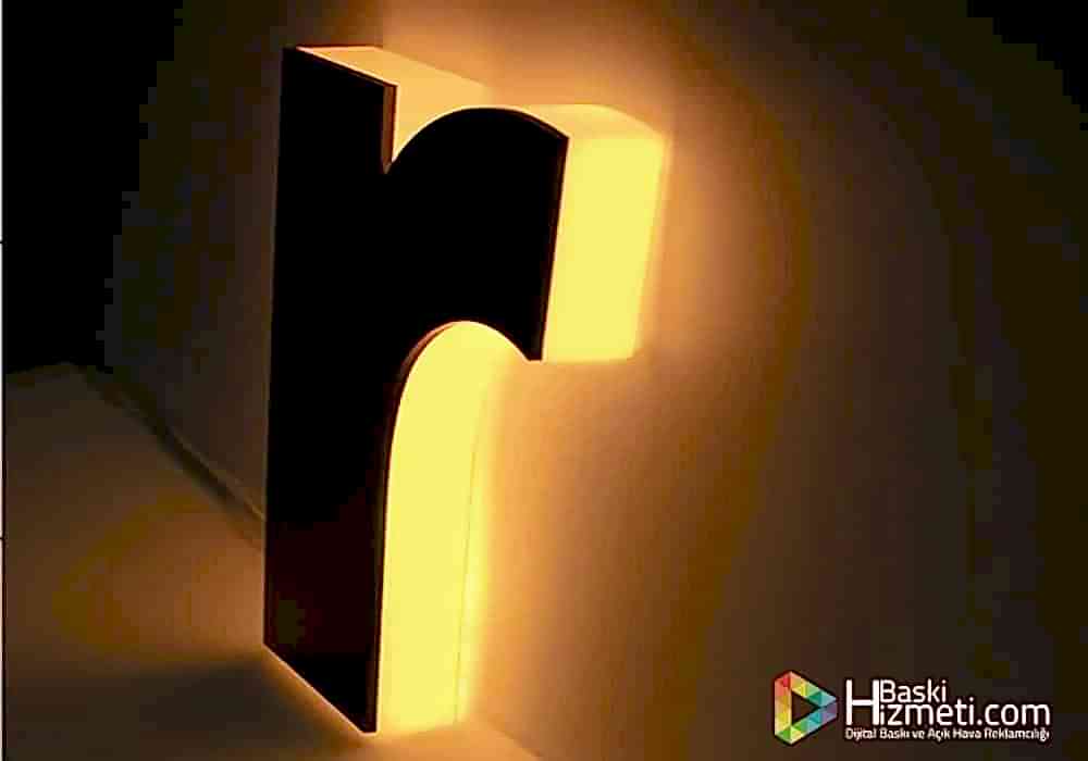 kutu harf tabela örnek çalışması kutu harf tabela örnek çalışması