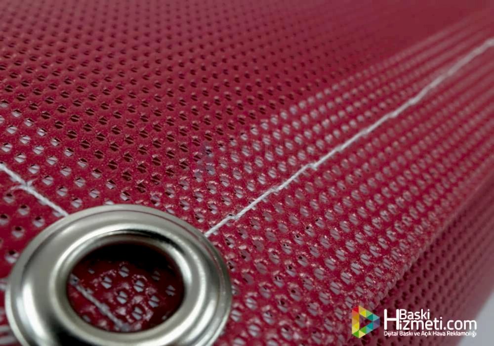 mesh baskı delikli mesh baskı delikli