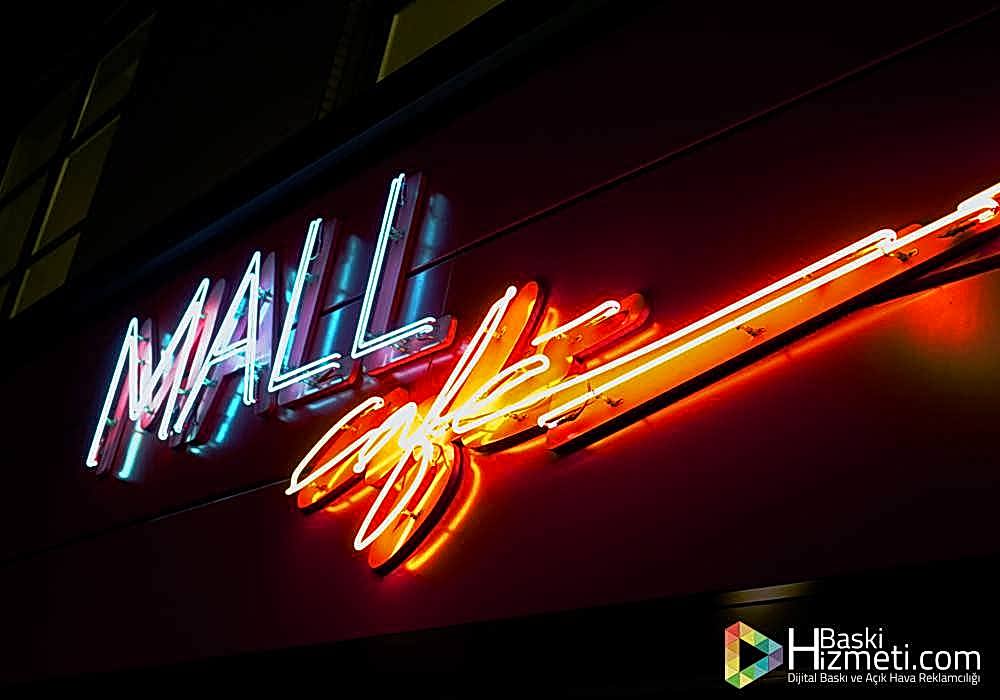 neon tabela çift sıra neon tabela çift sıra