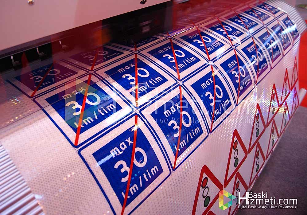 reflektif folyo baski reflektif folyo baski